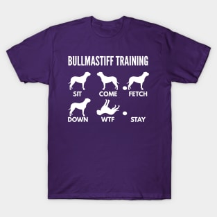 Bullmastiff Training Bullmastiff Dog Tricks T-Shirt